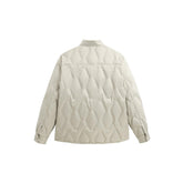 Men's Embossed Goose Puffer Jacket
